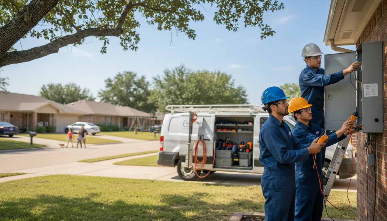 Certified electrician providing emergency electrical services in Vernon Hill, VA